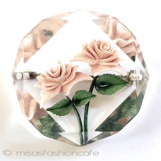 （画像用） ローズブーケ・ブローチ