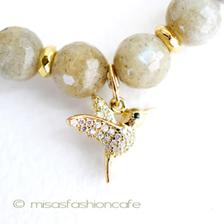 （画像用） ＴＡＩ　ブレスレット 天然石ハミングバード