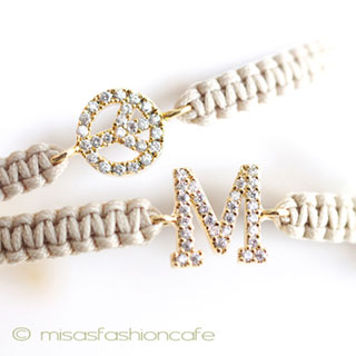 （画像用） ＴＡＩ　ブレスレット 「M」＆ピース２本セット！