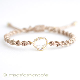 （画像用） ＴＡＩ　ブレスレット メタリック・シルク