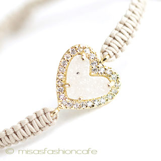 （画像用） ＴＡＩ　ブレスレット 　天然石のハート