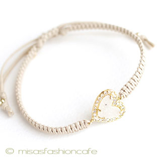 （画像用） ＴＡＩ　ブレスレット 　天然石のハート