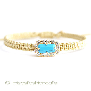 （画像用） ＴＡＩ　ブレスレット 　ビジュー・ターコイズ