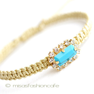 （画像用） ＴＡＩ　ブレスレット 　ビジュー・ターコイズ