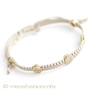 （画像用） ＴＡＩ　ブレスレット ５パヴェ・メダリオン