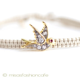 （画像用） ＴＡＩ　ブレスレット Gold　小鳥 とり