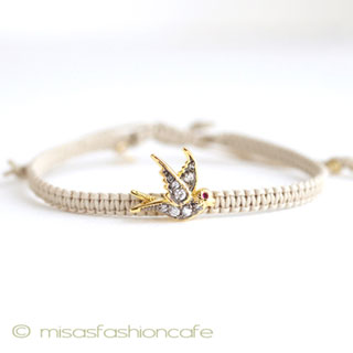 （画像用） ＴＡＩ　ブレスレット Gold　小鳥 とり