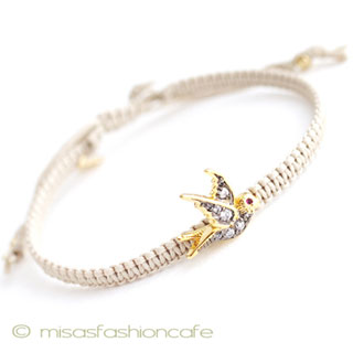 （画像用） ＴＡＩ　ブレスレット Gold　小鳥 とり