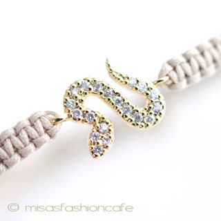 （画像用） ＴＡＩ　ブレスレット 　Gold　蛇へび　
