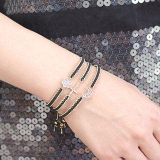 （画像用） ＴＡＩブレス　２本セット 　三日月＆お花