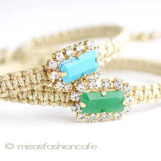 （画像用） ＴＡＩブレス　２本セット ターコイズ＆グリーン