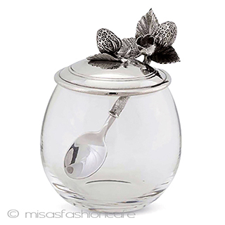 （画像用） ストロベリー苺ジャム スプーン付ガラス容器