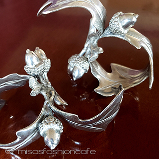 （画像用） どんぐり団栗SET再販！ ナプキンリング２個