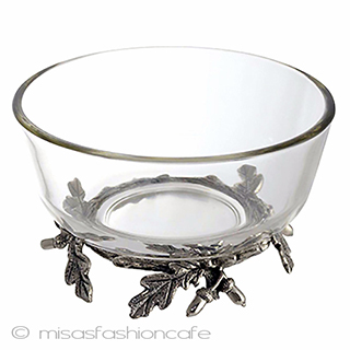 （画像用） 団栗どんぐり　再販！ 脚付きガラスボウル