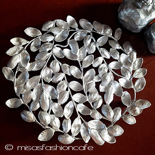 （画像用） マイケルミショー　銀葉 ポットスタンド　鍋敷き