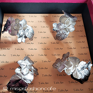 （画像用） マイケルミショー　あじさい ナプキンリング　４個セット