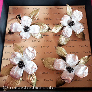 （画像用） マイケルミショー　ハナミズキ ナプキンリング　４個セット