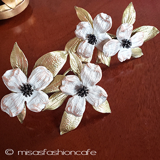 （画像用） マイケルミショー　ハナミズキ ナプキンリング　４個セット