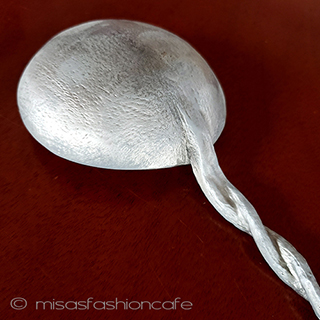 （画像用） マイケルミショー　蓮の葉 レードル　お玉