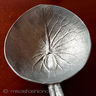 （画像用） マイケルミショー　蓮の葉 レードル　お玉