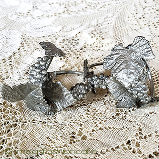 （画像用） マイケルミショー　葡萄 ナプキンリング　４個セット