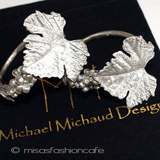 （画像用） マイケルミショー　葡萄 ナプキンリング　４個セット