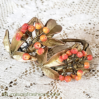 （画像用） ミショー　ななかまど ナプキンリング　セット