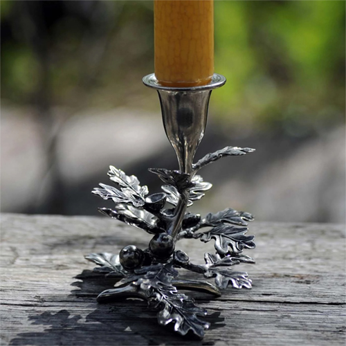 （画像用） どんぐり　団栗の実 キャンドルスタンド