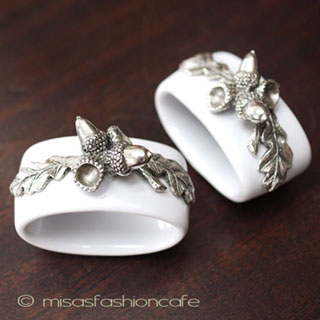 （画像用） どんぐり２個セット ナプキンリング再販！