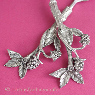 （画像用） ラズベリー野イチゴ スプーン（２本セット）