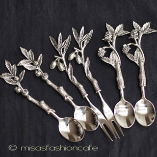 （画像用） ラズベリー野イチゴ スプーン（２本セット）