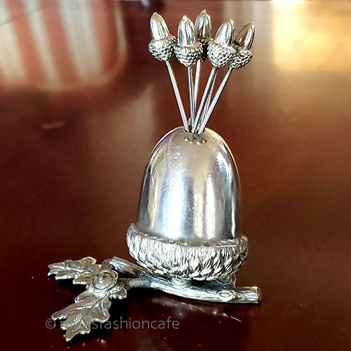 （画像用） 団栗どんぐり　セット ピックフォーク　６本