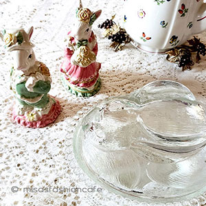 （画像用） ラビットうさぎ夫婦（花束） 塩コショウ調味料セット