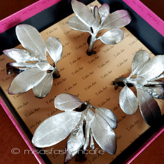 （画像用） マイケルミショー花つつじ ナプキンリング　４個再販！