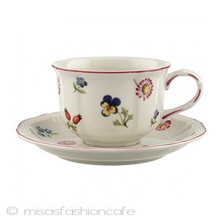 （画像用） ビレロイ＆ボッホ プチフルール カップ＆ソーサー スミレの花