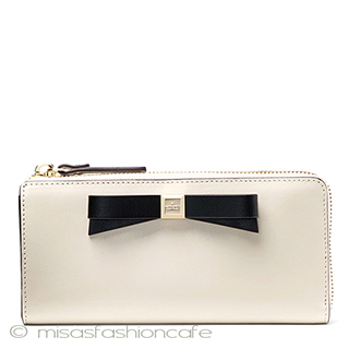 （画像用） ケイトスペード リボン　長財布