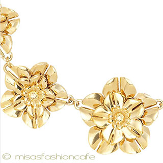 （画像用） ケイトスペード お花　ネックレス