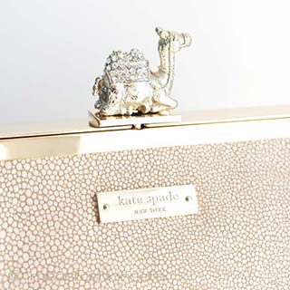 （画像用） ケイトスペード らくだ　クラッチ