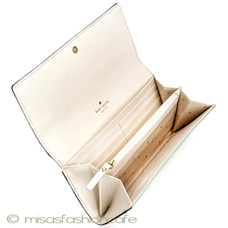 （画像用） ケイトスペード お財布　ミント