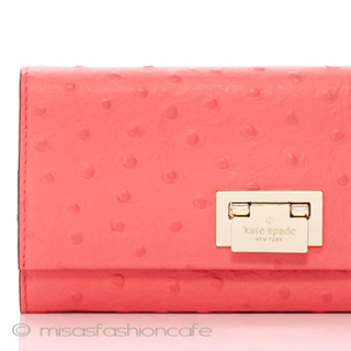 （画像用） ケイトスペード お財布　コーラル