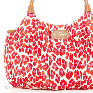 （画像用） ケイトスペード レオパード　バッグ