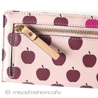 （画像用） ケイトスペード再販！ お財布　アップル