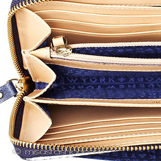 （画像用） ケイト　スペード お財布　ボーダー