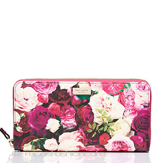 （画像用） ケイトスペード 財布　お花ブーケ