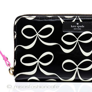 （画像用） ケイトスペード再販 財布　りぼん