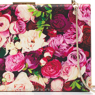 （画像用） ケイトスペード 花　パーティーバッグ