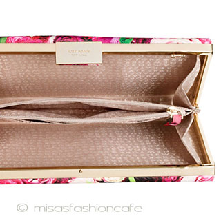 （画像用） ケイトスペード 花　パーティーバッグ