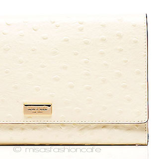 （画像用） ケイトスペード　財布大 オーストリッチ　再販！