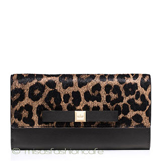（画像用） ケイトスペード　お財布 ヒョウ柄パンサー　バッグ