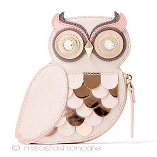 （画像用） ケイトスペード　再入荷 お財布　ふくろう